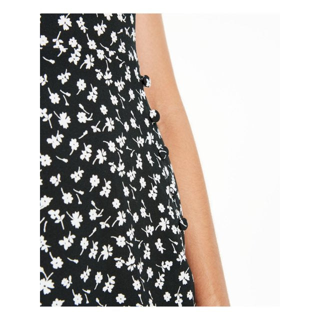 City Studios Juniors Printed Flutter-Sleeve Dress, Large by Vanessa Jane