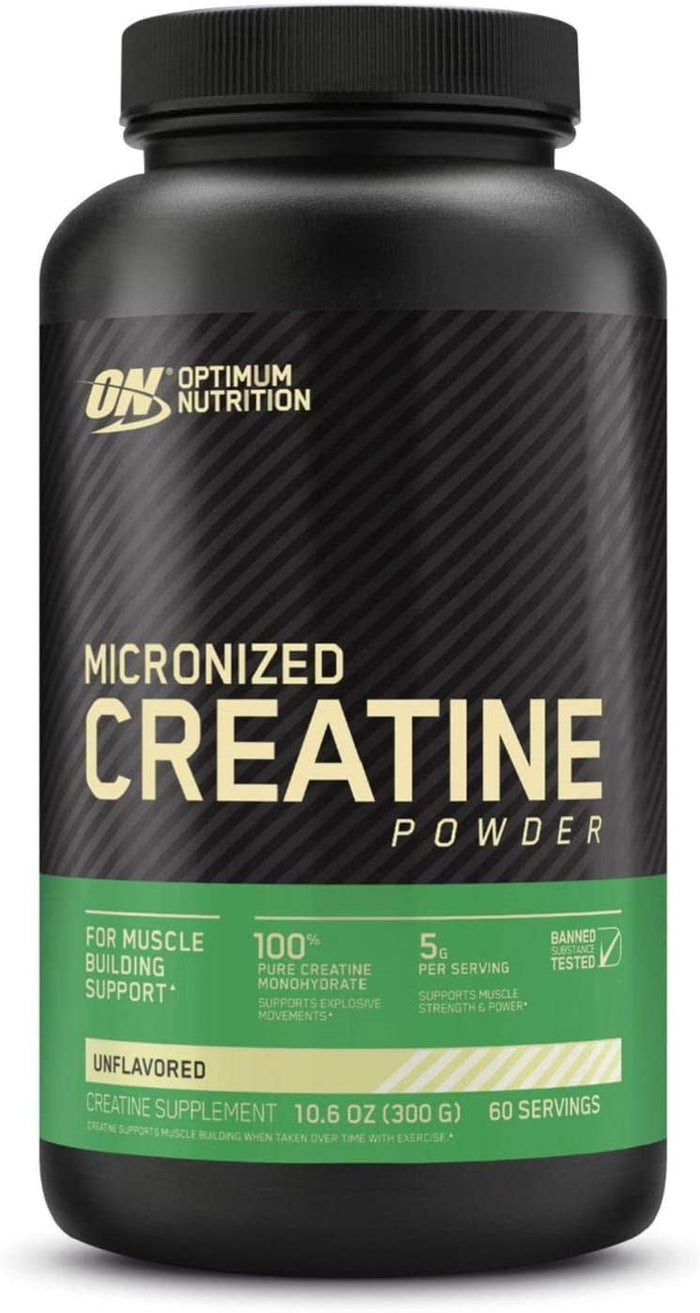 Optimum Nutrition Micronized Creatine Powder 60 Servings Unflavored BB 01/2027 by Price Is Right Miami