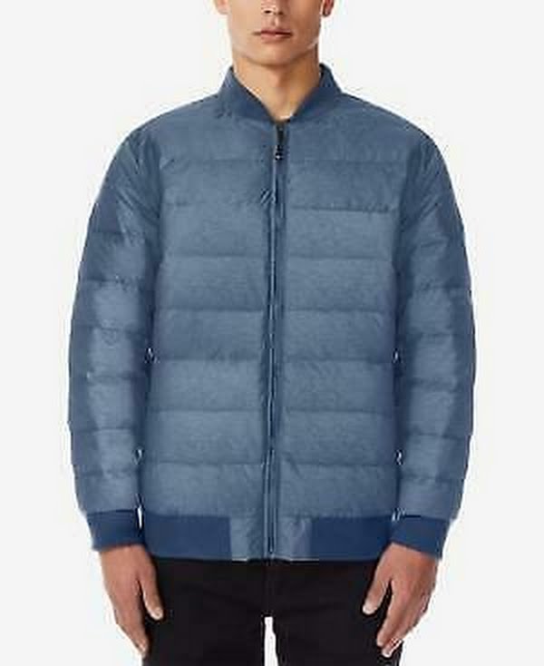 32 Degrees Mens Packable Bomber Jacket,Size Small by Vanessa Jane