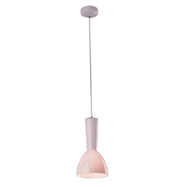 Latitude Run® Lighting E20041-01 Torch - One Light Bell Pendant, Chrome Finish by Vanessa Jane