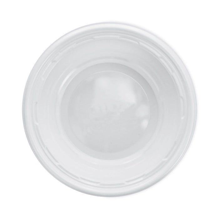 Dart Famous Service Impact Plastic Dinnerware, Bowl, 5 to 6 oz, White, 125/Pack