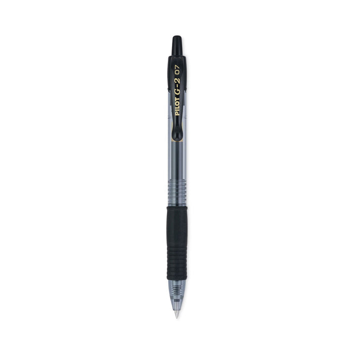 Pilot G2 Premium Gel Pen Convenience Pack, Retractable, Bold 1 mm, Black Ink, Smoke Barrel, 36/Pack