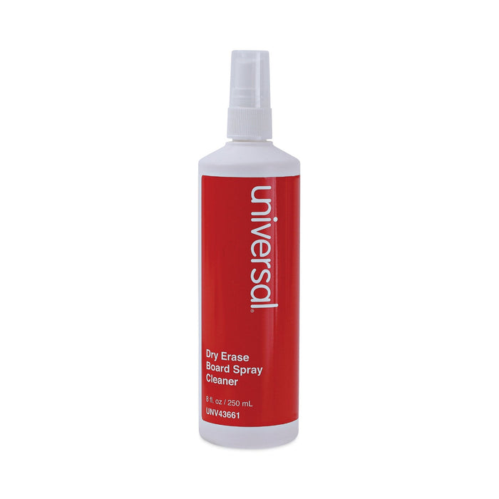 Universal Dry Erase Spray Cleaner, 8 oz Spray Bottle