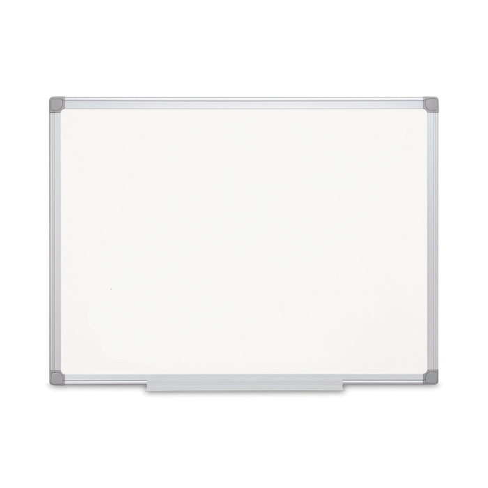 MasterVision Earth Ceramic Dry Erase Board, 36x48, Aluminum Frame