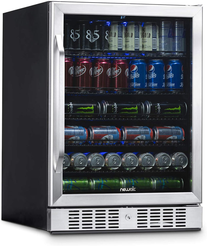 NewAir Beverage Refrigerator Cooler with 177 Can Capacity by Vanessa Jane