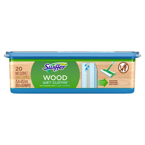 Swiffer Heavy Duty Mop Wet Multi-Surface Cloth Refills 20 Count by Deal US
