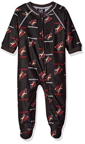 NHL Arizona Coyotes Infant Boys Sleepwear Zip Up Coveralls, 12 Months by Vanessa Jane
