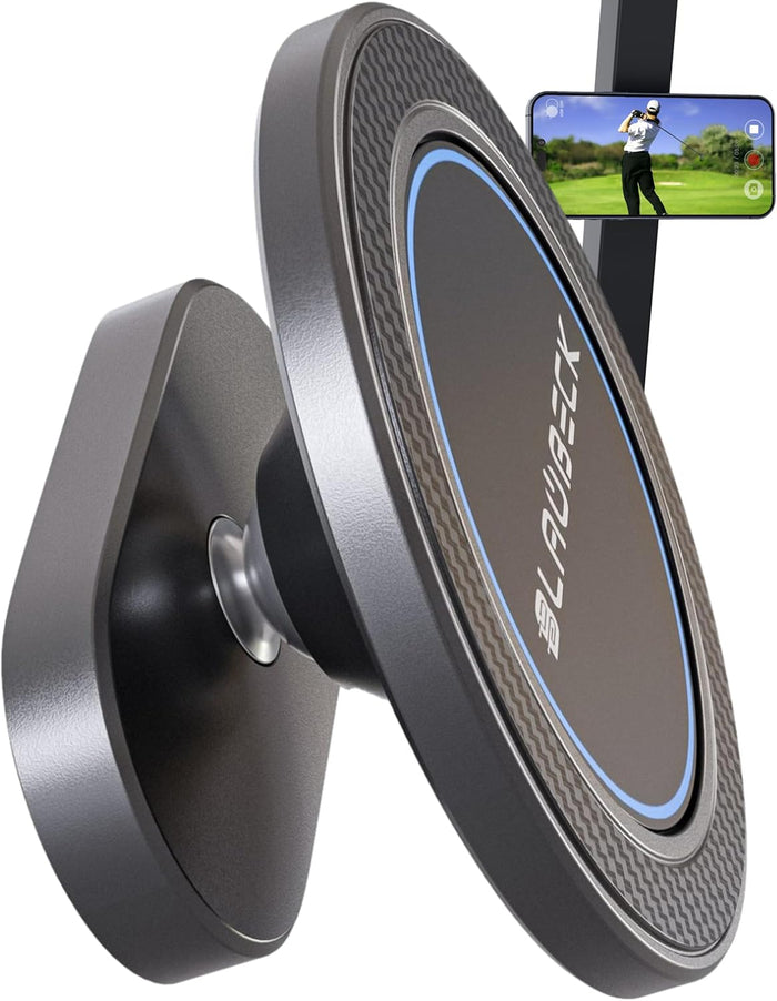 Alloy Magnetic Golf Cart Phone Holder for MagSafe & Android | BLAUBECK Golf Gifts by BLAUBECK