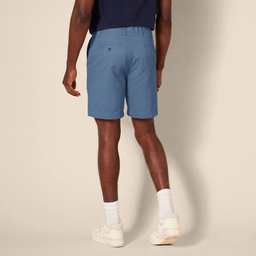 Amazon Essentials Men's Slim-Fit 7" Chino Shorts Deep Blue Size 30 by Deal US
