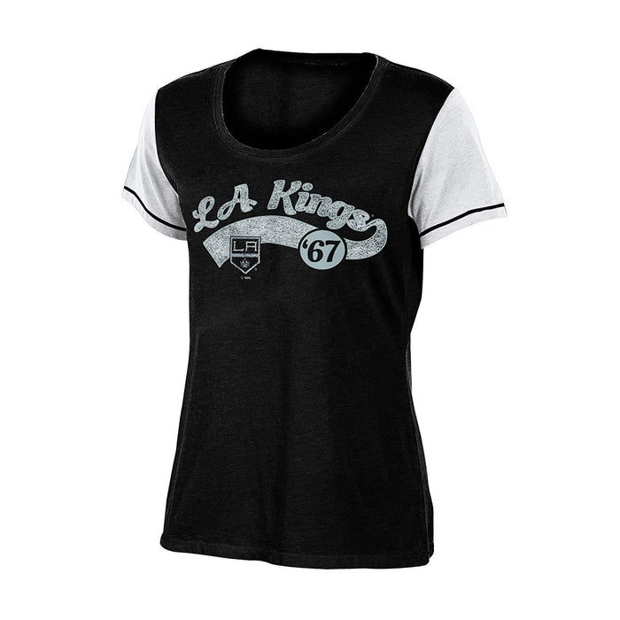 Knights Apparel NHL Los Angeles Kings Womens Scoop Neck Tunic Tee, Medium by Vanessa Jane