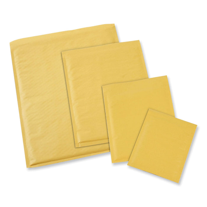 Universal Peel Seal Strip Cushioned Mailer, #6, Extension Flap, Self-Adhesive Closure, 12.5 x 19, 50/Carton