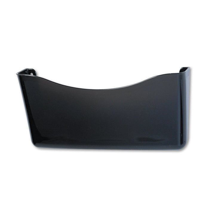 Rubbermaid Unbreakable Wall Files, Letter Size, 13.75" x 3.13" x 6.63", Smoke