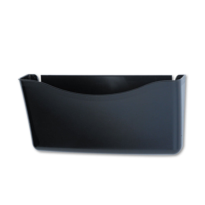 Rubbermaid Unbreakable Magnetic Wall File, A4/Letter Size, 13.75" x 3" x 6.63", Smoke