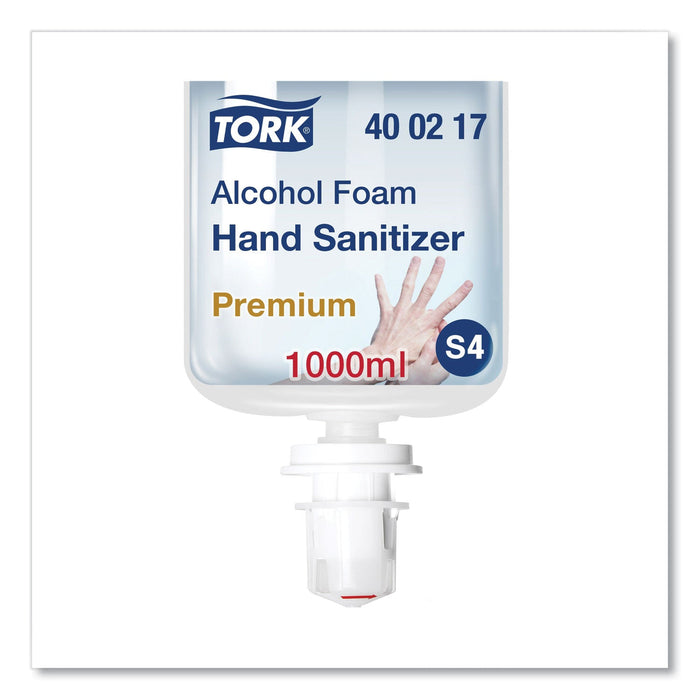 Tork Premium Alcohol Foam Hand Sanitizer, 1 L Bottle, Unscented, 6/Carton