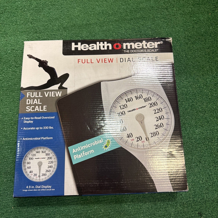 Bathroom Scale, Full-View Oversize Dial, 330 lb by Price Is Right Miami