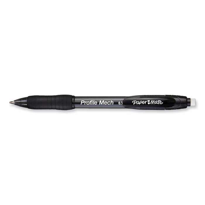 Paper Mate Profile Mechanical Pencils, 0.7 mm, HB (#2), Black Lead, Black Barrel, 36/Pack