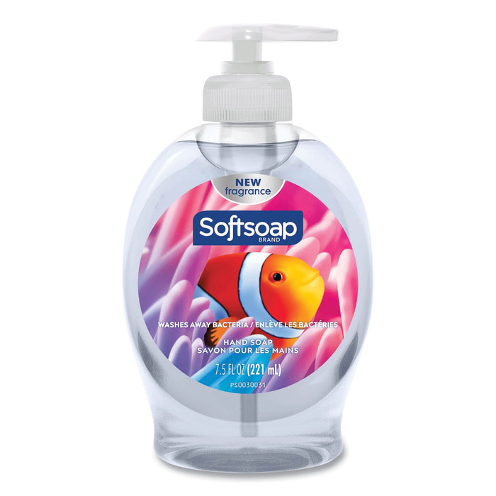 Softsoap Liquid Hand Soap Pump, Aquarium Series, Fresh Floral, 7.5 oz