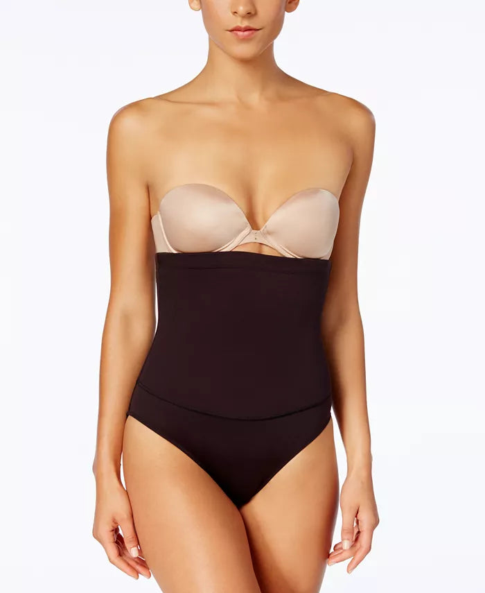 Maidenform Womens Flexees Firm Control High Waist Brief Panty in Black, Small by Vanessa Jane
