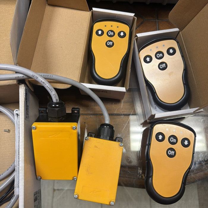 Tele Radio Wireless Remote System R17-01 x2 + T13-06 x3 Set by Price Is Right Miami
