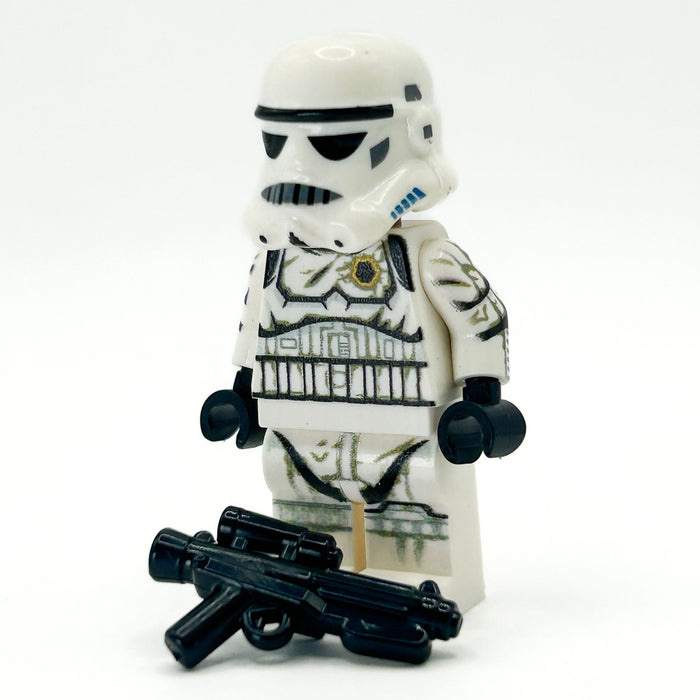 Stormtrooper (Battle Worn, Blaster Shot) Minifig - B3 Customs by B3 Customs