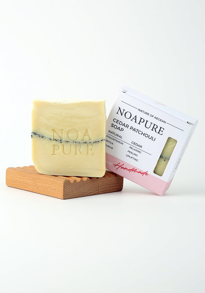 Cedar Patchouli Soap Bar by NoaPure.com