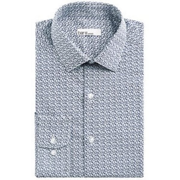 Bar III Mens Slim-Fit Stretch Dress Shirt, Size large by Vanessa Jane