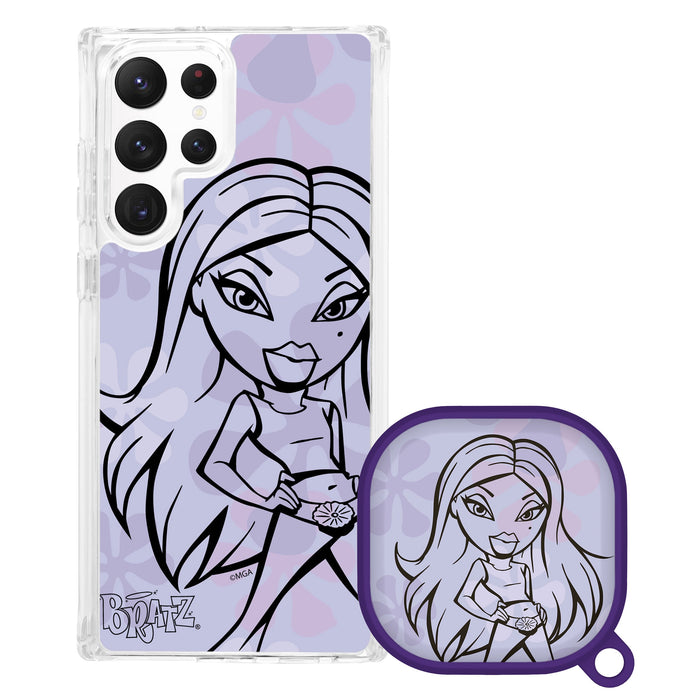 Bratz® Passion For Fashion HD Samsung Galaxy S22 Series and Buds Pro Combo Package by Affinity Bands