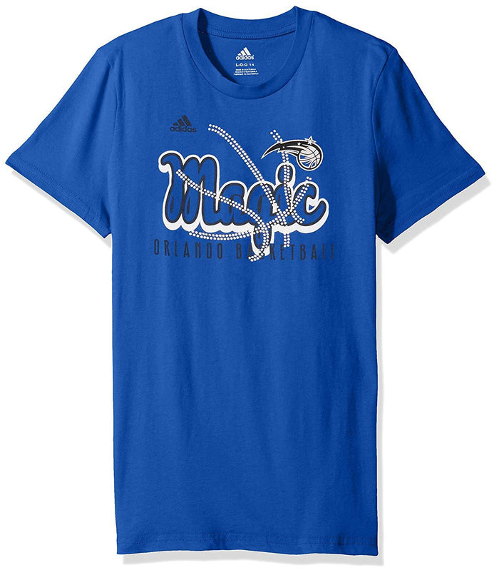 NBA Girls Orlando Magic Middle Basketball Short Sleeve Tee-Royal-L(14) by Vanessa Jane