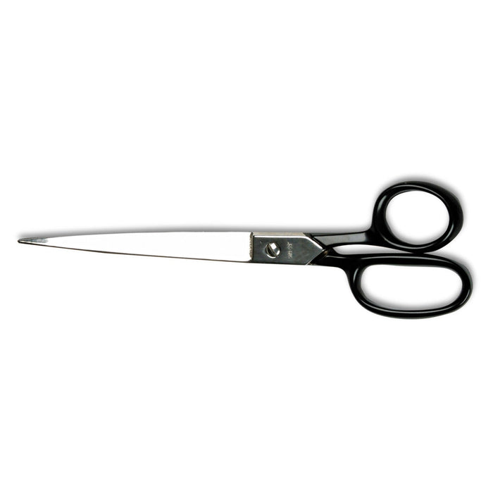 Clauss Hot Forged Carbon Steel Shears, 9" Long, 4.5" Cut Length, Black Straight Handle