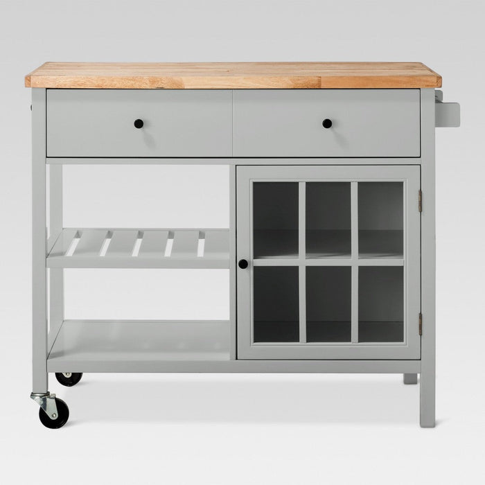 Threshold Windham Wood Top Kitchen Island by Vanessa Jane