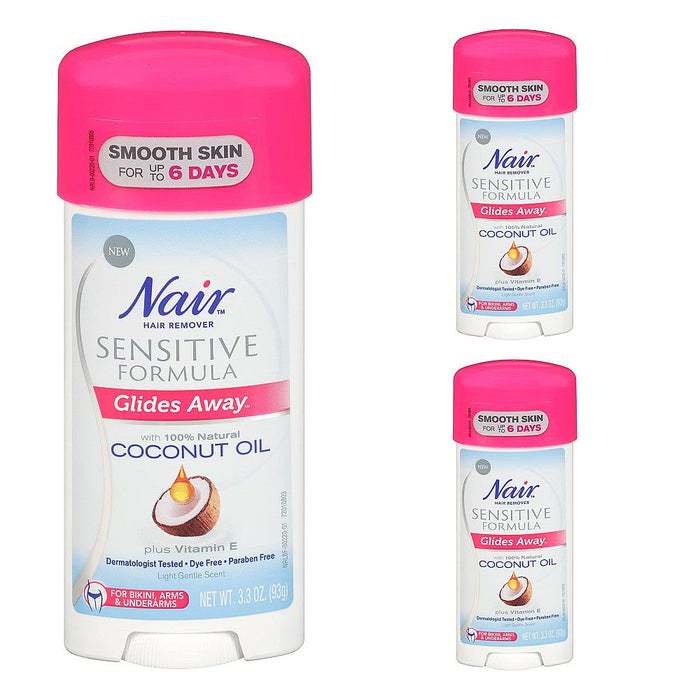 Nair™ Glides Away Sensitive Formula Cream, 3.3 oz by Pasteur Pharmacy