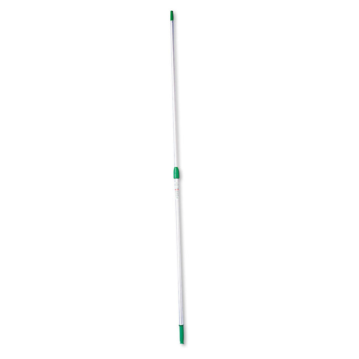 Unger Opti-Loc Extension Pole, 8 ft, Two Sections, Green/Silver