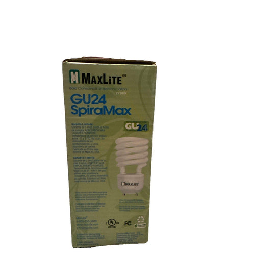 MaxLite SpiraMax GU24 26W CFL Bulb MLS26GUWW 100W Replacement Warm White by Price Is Right Miami