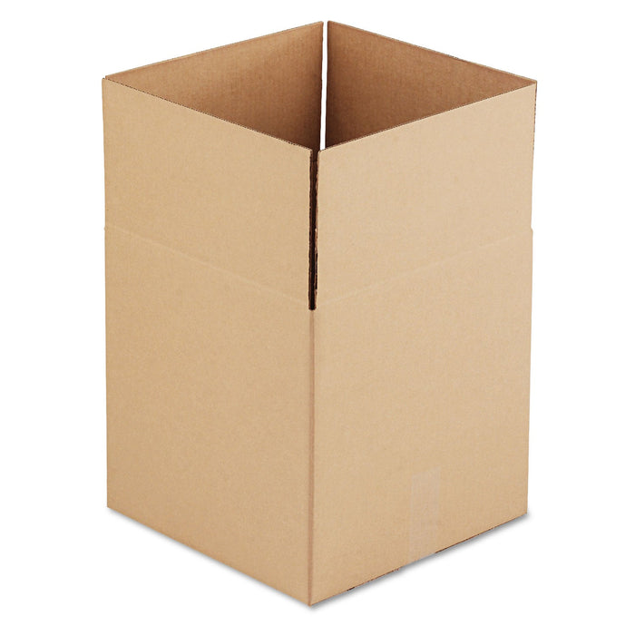 Universal Cubed Fixed-Depth Corrugated Shipping Boxes, Regular Slotted Container (RSC), 14" x 14" x 14", Brown Kraft, 25/Bundle