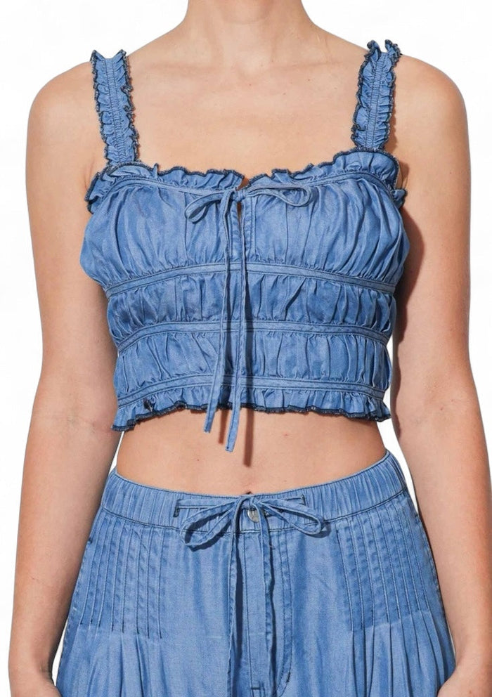 Tencel™ Smocked Top by The House of Stylez