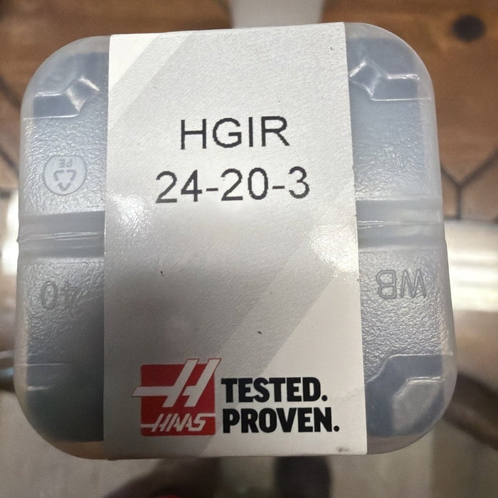 HAAS HGIR 24-20-3 Internal Grooving Tool Holder 20mm 3mm Insert NEW OEM by Price Is Right Miami