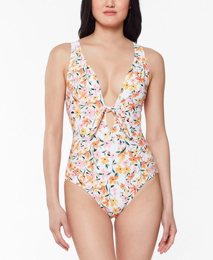 Jessica Simpson Sunset Multi Summer Dreaming One-Piece Swimsuit by Vanessa Jane