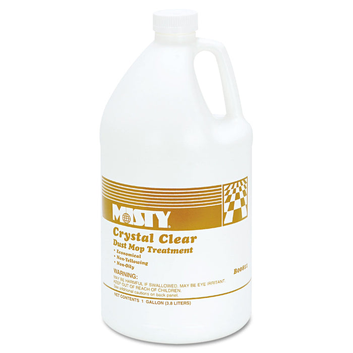 Misty Dust Mop Treatment, Attracts Dirt, Non-Oily, Grapefruit Scent, 1gal, 4/Carton