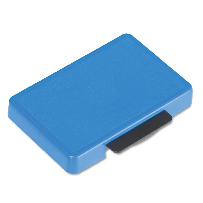 Trodat T5440 Professional Replacement Ink Pad for Trodat Custom Self-Inking Stamps, 1.13" x 2", Blue