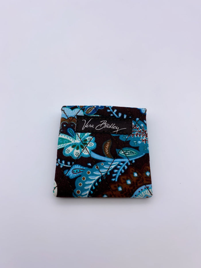 Vera Bradley Rare Small Compact Mirror Two Way Java Blue by Vanessa Jane
