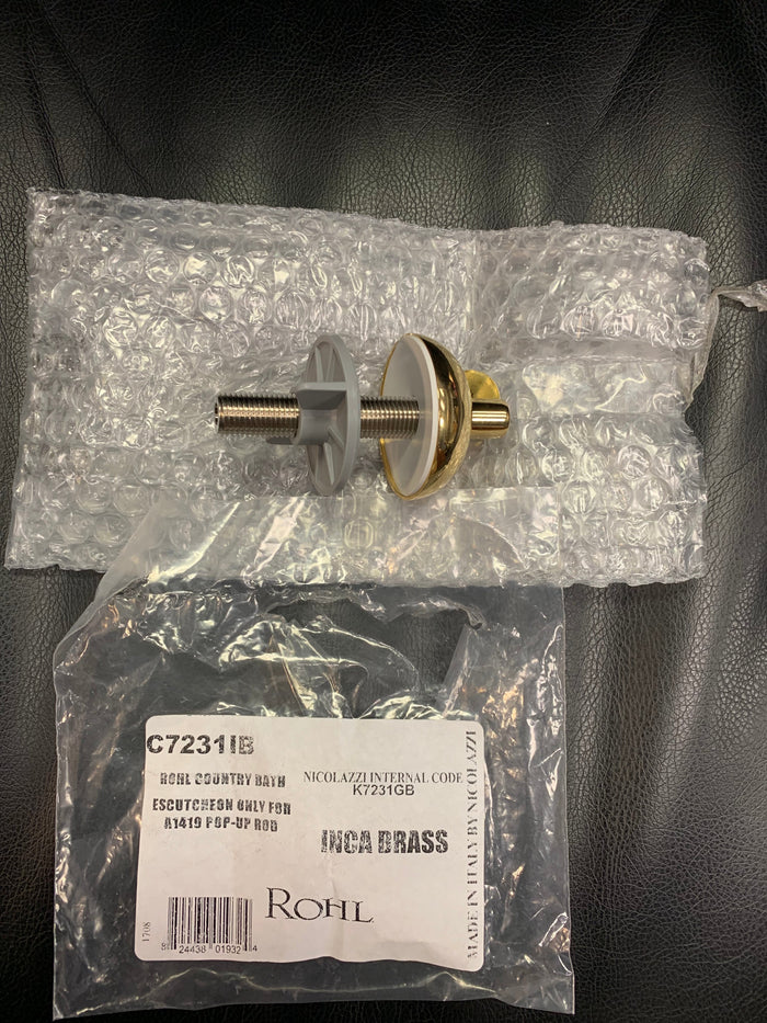 Rohl C7231IB Country Bath Escutcheon Only for The A1419 A1418 & Cnzremote Pop-Up by Vanessa Jane