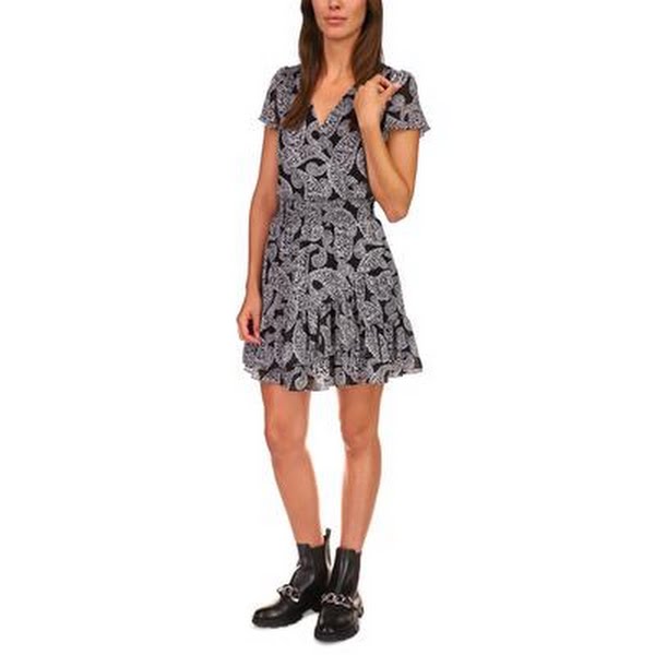 Michael Michael Kors Paisley Fit and Flare Dress, Size Small by Vanessa Jane