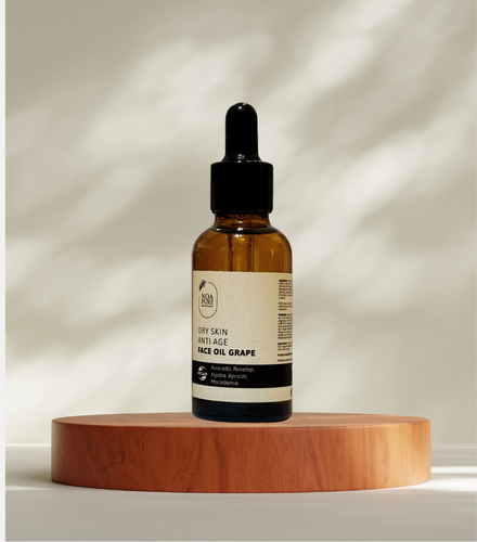 Dry Skin Anti Age Face Oil Grape by NoaPure.com