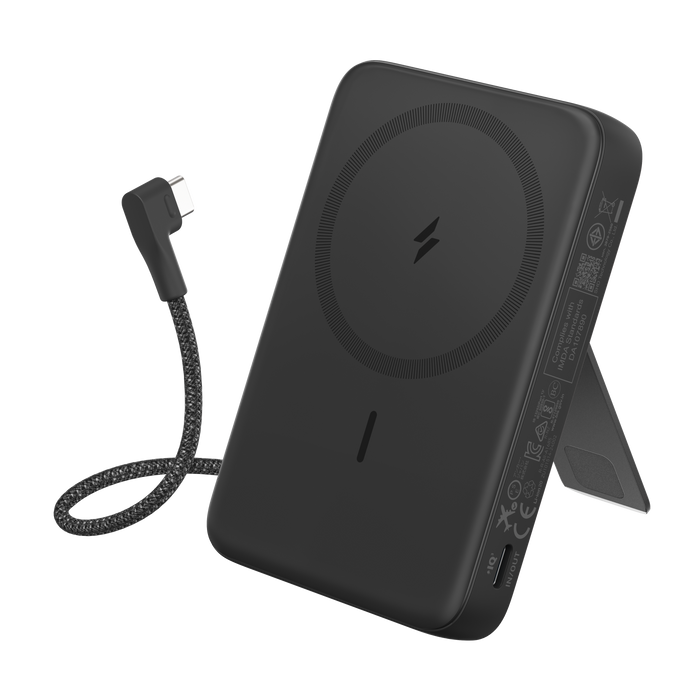 Anker Zolo Magnetic Power Bank (10K, 30W, Built-in USB-C Cable) by Anker