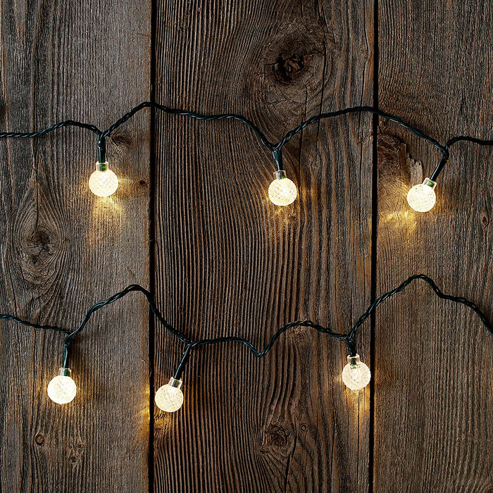 UltraLED Battery Operated Rasberry Twinkle Light String Wm White 3.5-Ft by Vanessa Jane