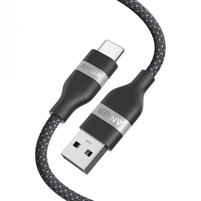 Anker USB-A to USB-C Cable (3 ft / 6 ft, Upcycled-Braided) by Anker