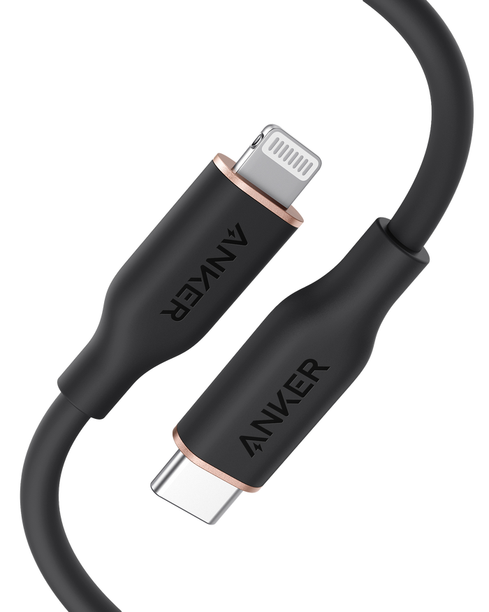 Anker <b>641</b> USB-C to Lightning Cable (Flow, Silicone) by Anker