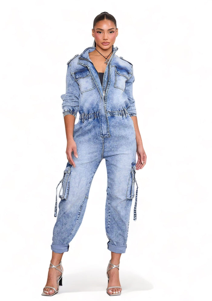 Cargo Jumpsuit by The House of Stylez