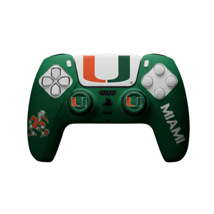 Miami Hurricanes PS5 Starter Kit by Varsity Gripz