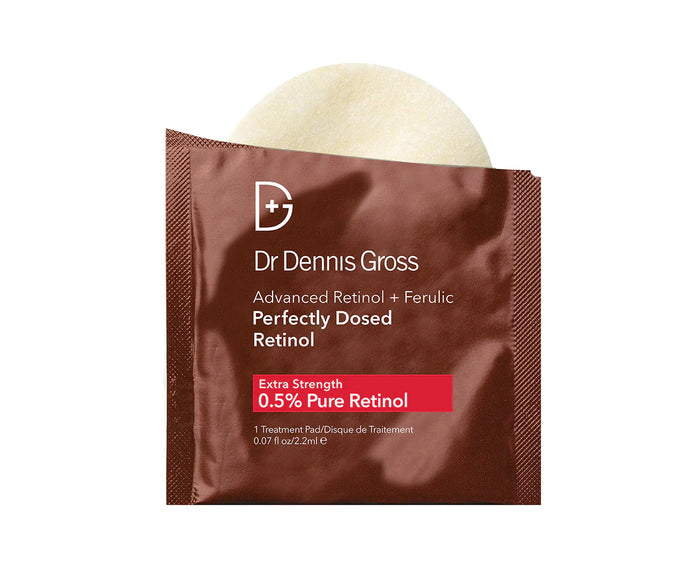 Dr. Dennis Gross Advanced Retinol + Ferulic Perfectly Dosed Treatment (Extra Strength 0.5%) 8 PK by Nava Beauty